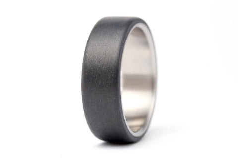 Titanium and graphite ring (01300_7N)