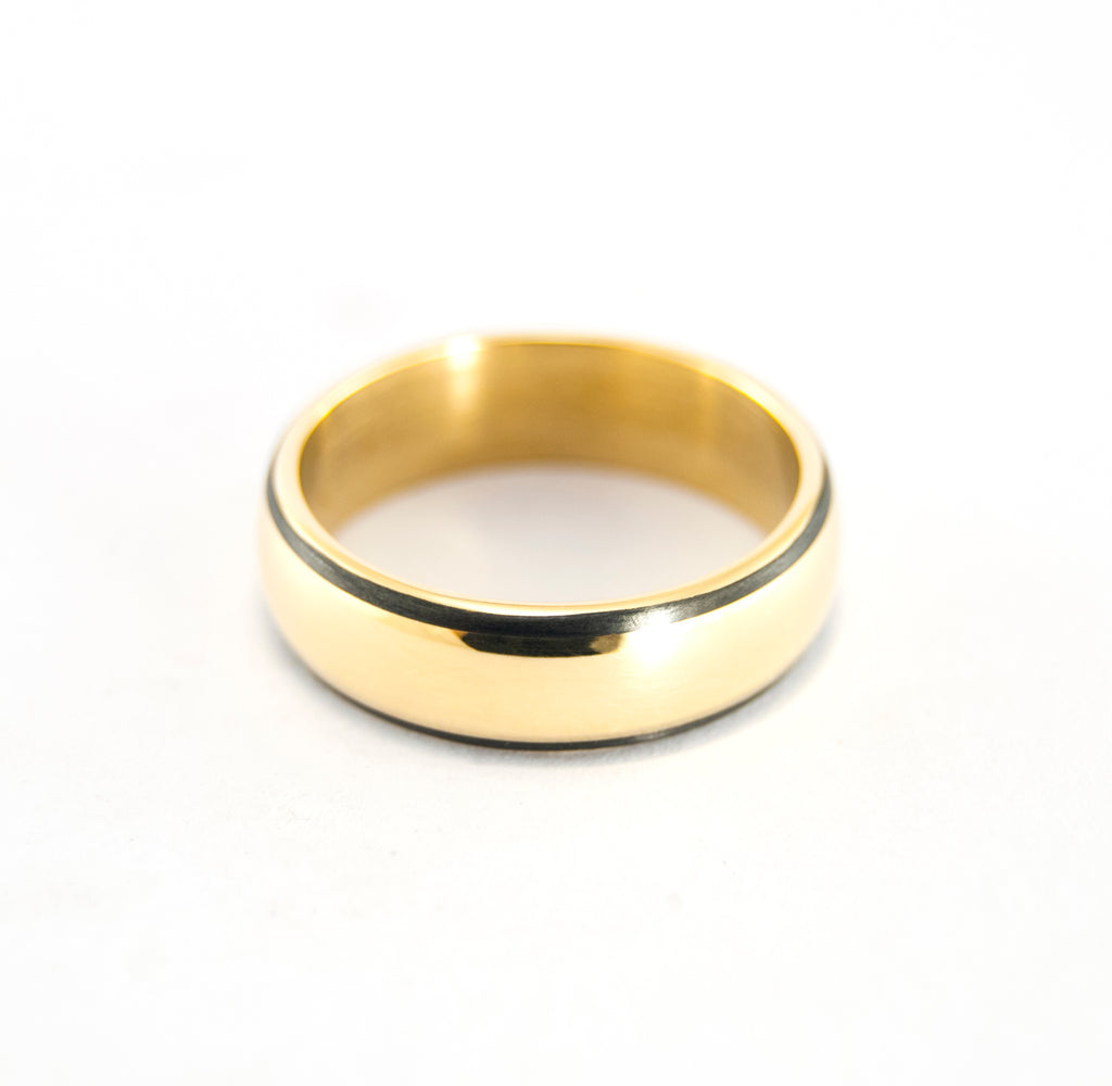 golden engagement rings